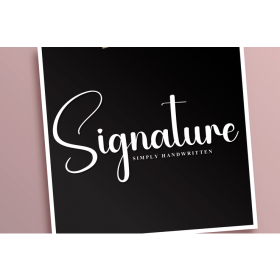 Simple Food Minimalist Stylish English Decorative Font